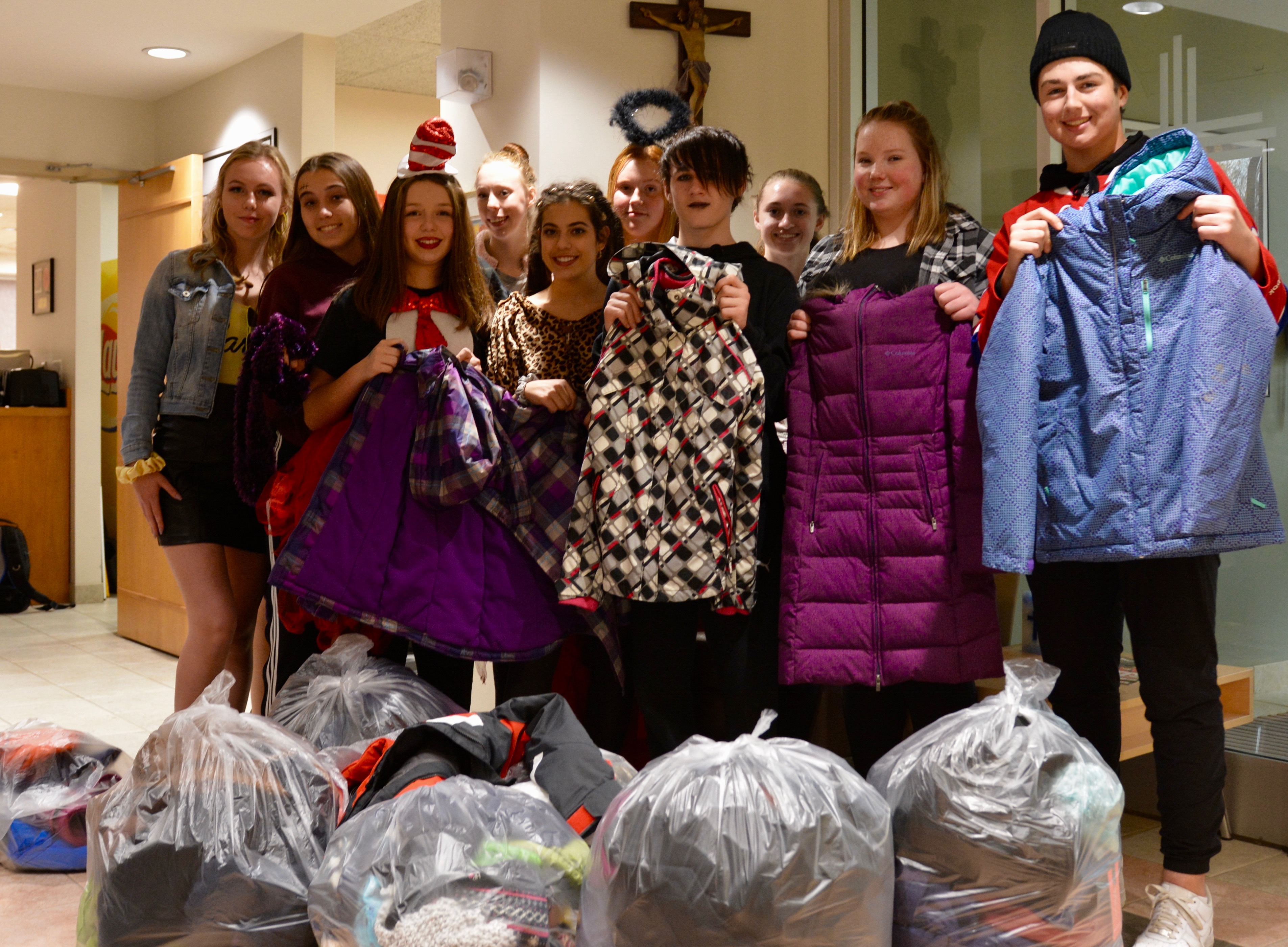 Sudbury Catholic Schools Help Make Winters a Little Warmer!