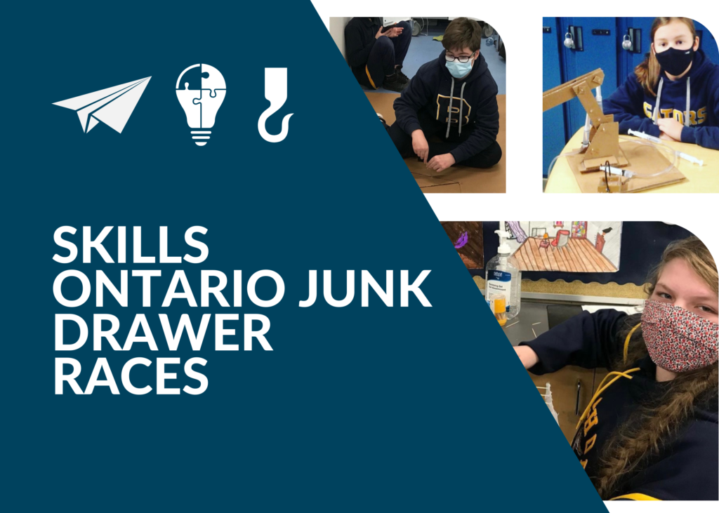 Bishop Alexander Carter Students Advance to Championship Rounds in the Skills Ontario’s Junk Drawer Races!