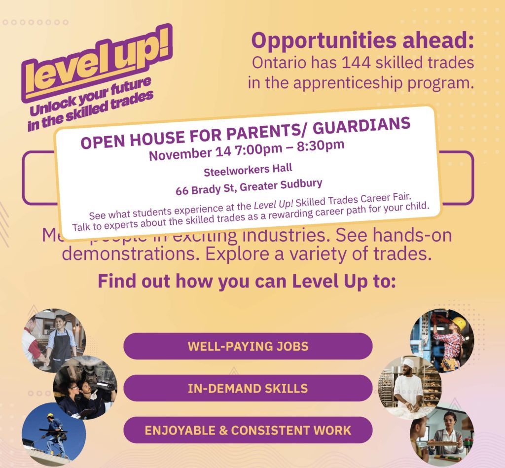 Level Up! Open House for Parents and Guardians